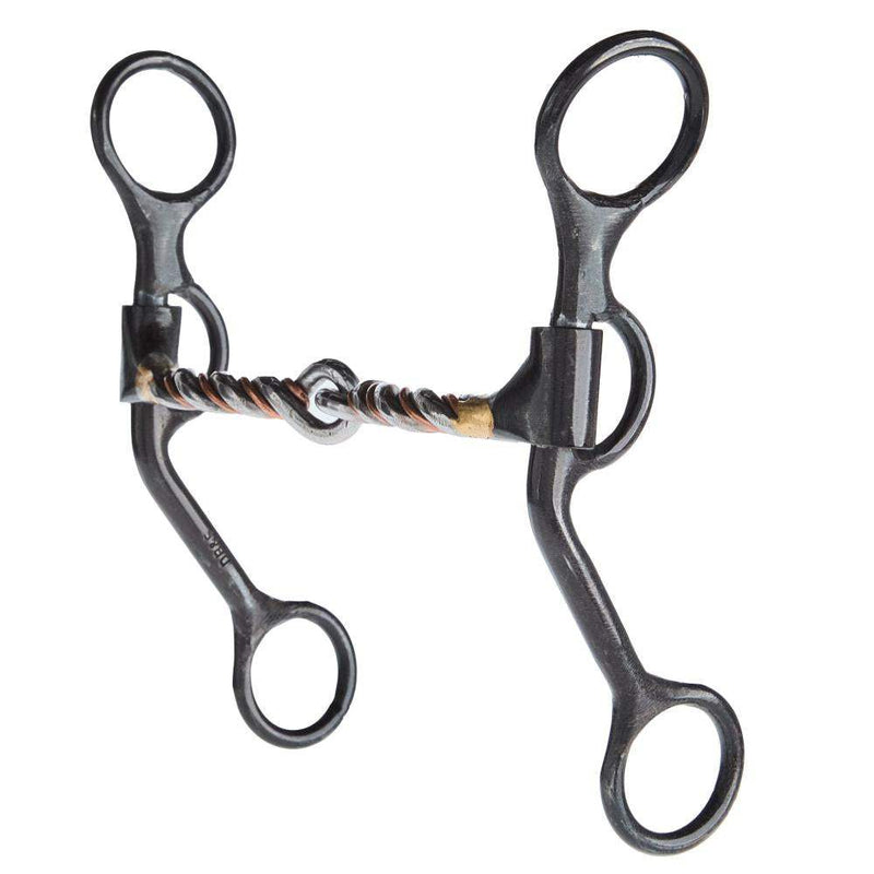 Dutton Bits 2 Piece Twister Copper Short Shank Swept Back Cheek