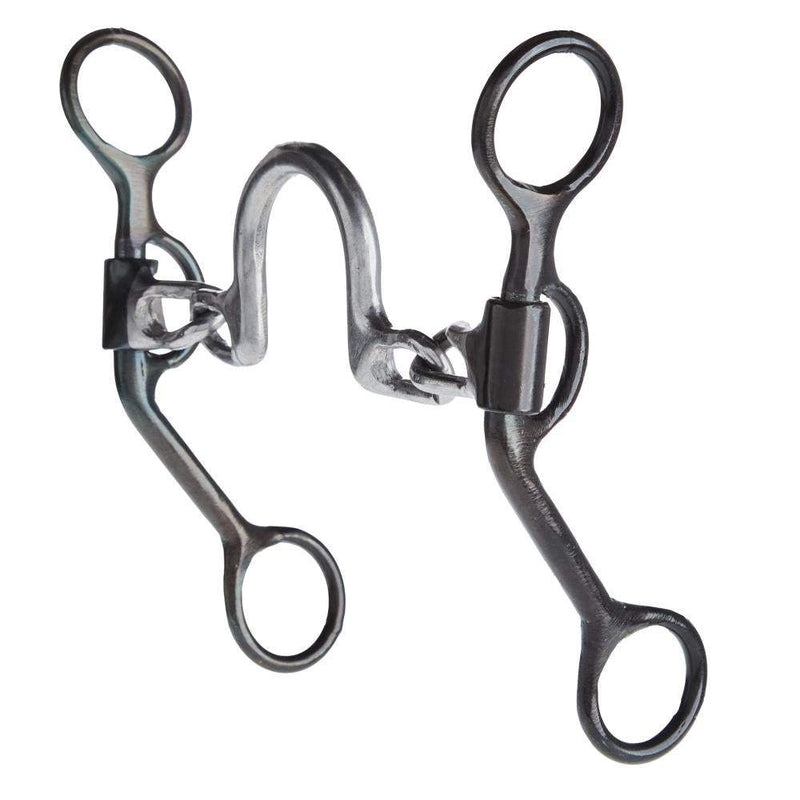 Dutton Bits Ported Chain W/ Short Shank Swept Back Cheek