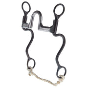 2 Piece Twisted Wire Snaffle Long Calvary Shank