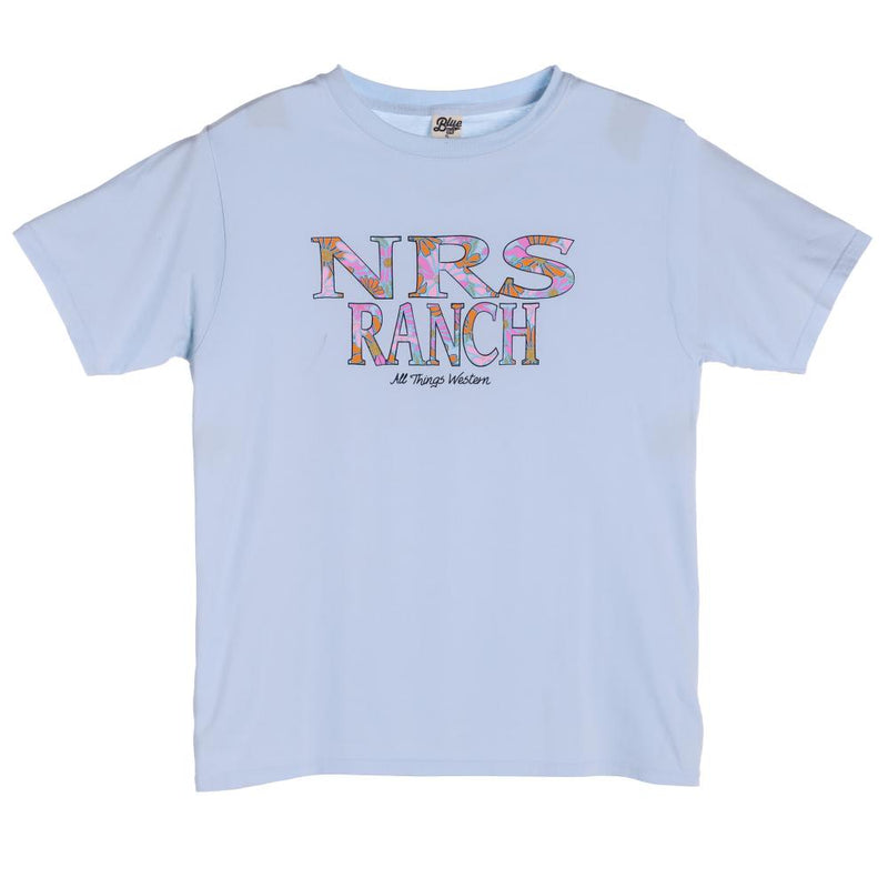 Ranch Powder Floral Logo Tee