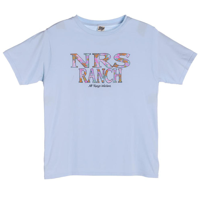 Ranch Powder Floral Logo Tee