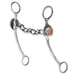 Engraved Copper Star Medium Shank Chain Bit