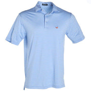 Men's Bermuda Stripe Lilac Polo