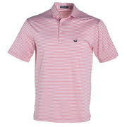 Men's Bermuda Stripe Rhubarb Polo