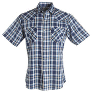 Men's Plaid Western Snap Shirt
