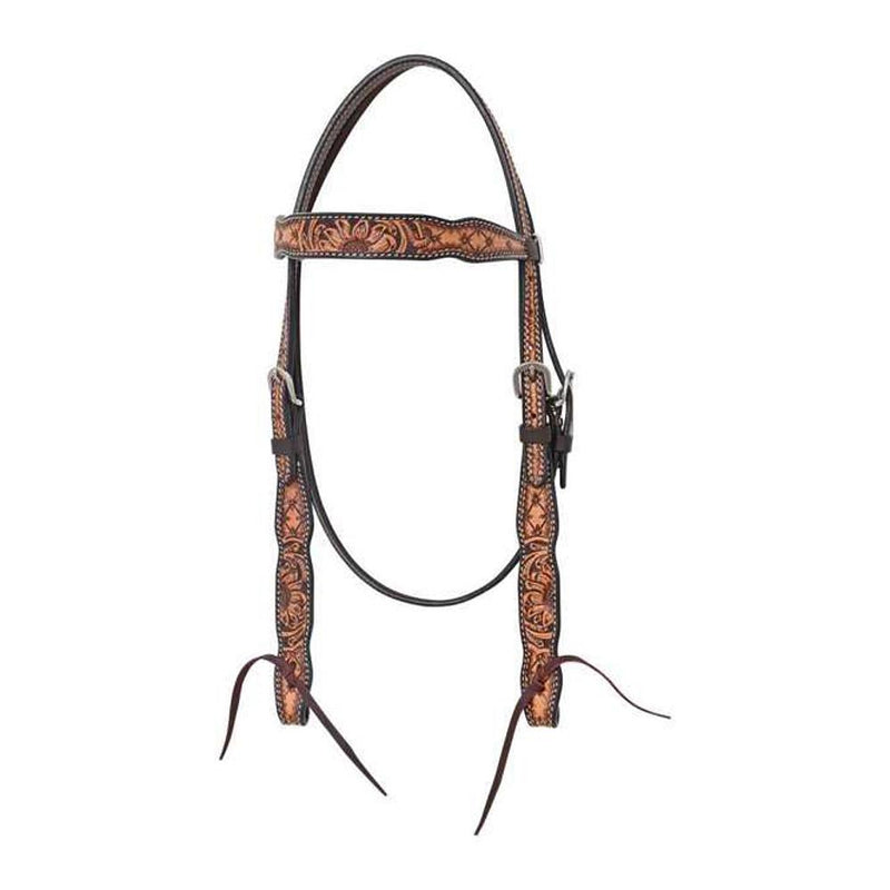Quilted Sunflower Browband Headstall