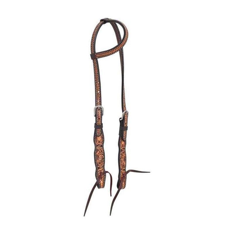 Quilted Sunflower Single Ear Headstall