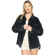 Women's Black Corduroy Jacket