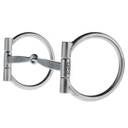 Baseline Flat Bar D Ring Snaffle Bit