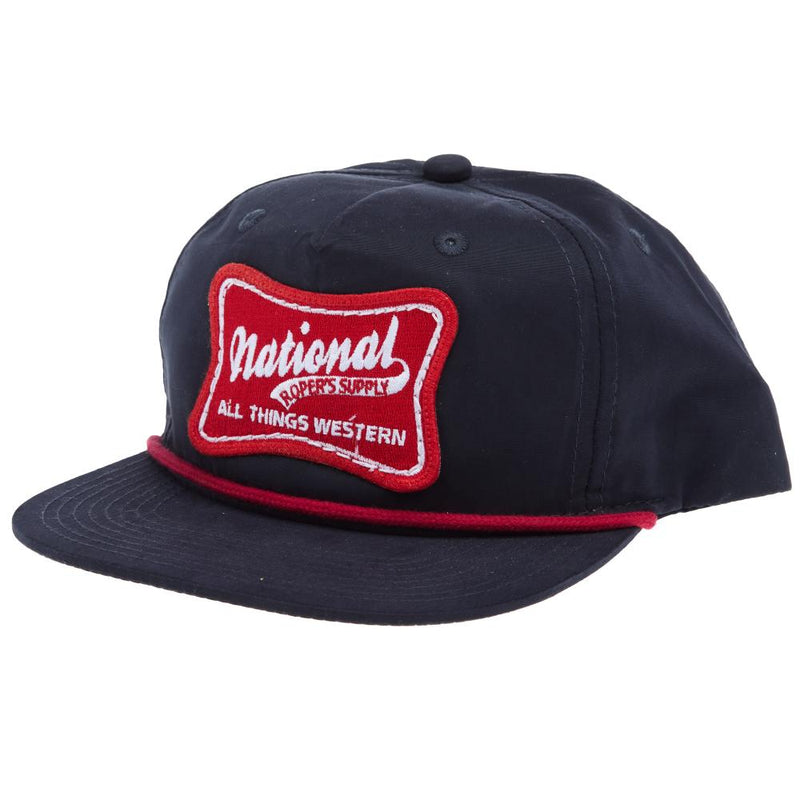 National Ropers Supply Navy and Red Cap