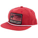 Red and White Aztec Patch Cap