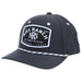 Ranch Charcoal and White Rope Cap