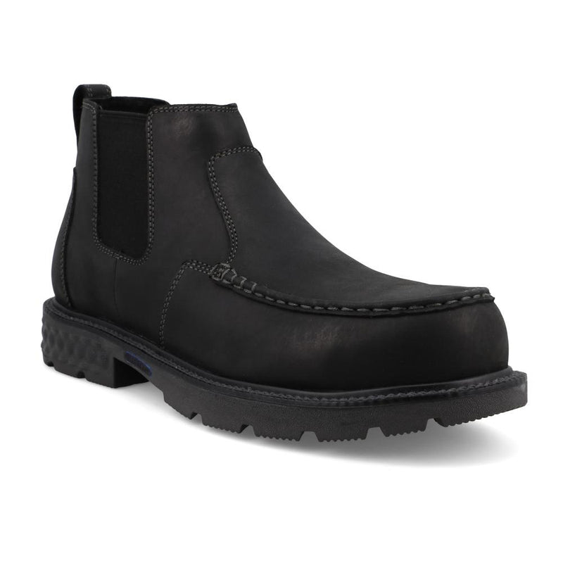 Men`s 4In Chelsea Black EH Nano Toe Work Shoe