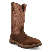 Women`s Brown 11In Ultralite Top Nano Square Toe Work Boot