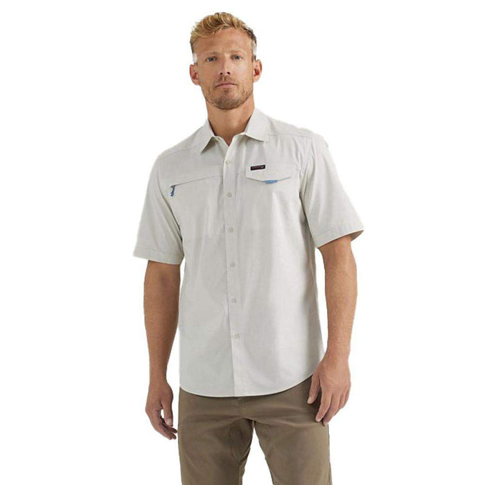 Men's ATG Asymmetrical Zip Pocket Button Down