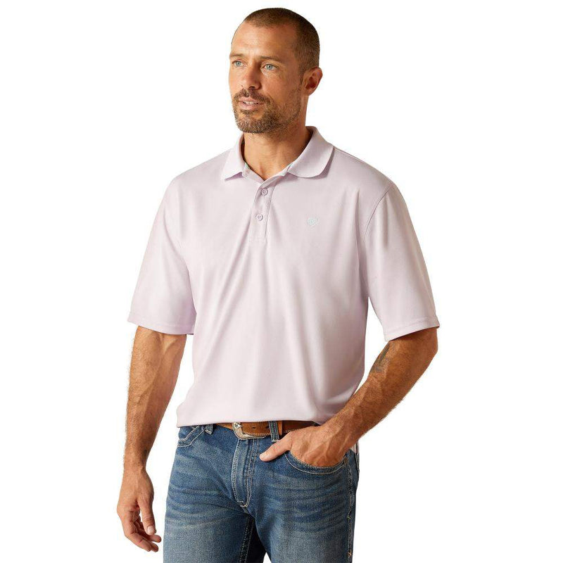 Ariat Men's Tek Tranquil Purple Polo