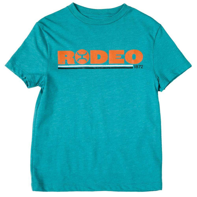 Boy's Teal Rodeo T-Shirt
