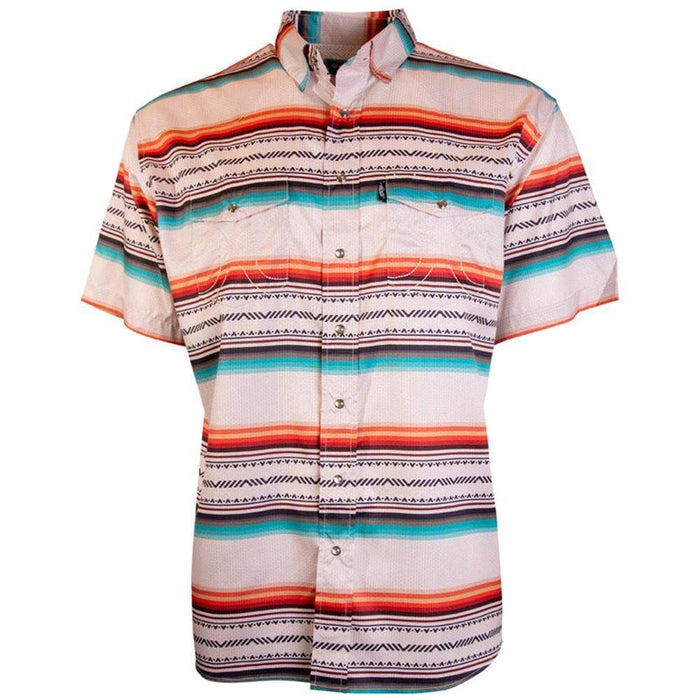 Men's Sol Serape Pearl Snap Shirt
