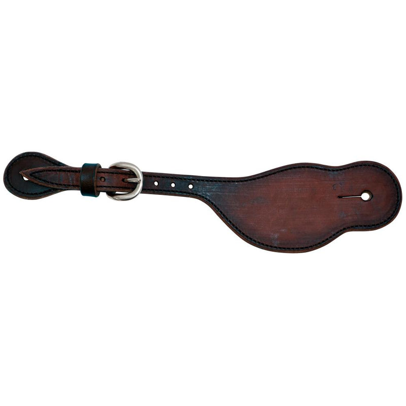 Chocolate Harness Leather Mens Buckaroo