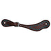 Chocolate Harness Leather Youth Spur Straps