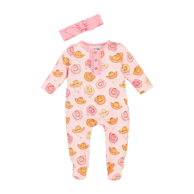 Girl's Cowgirl Sleeper Set