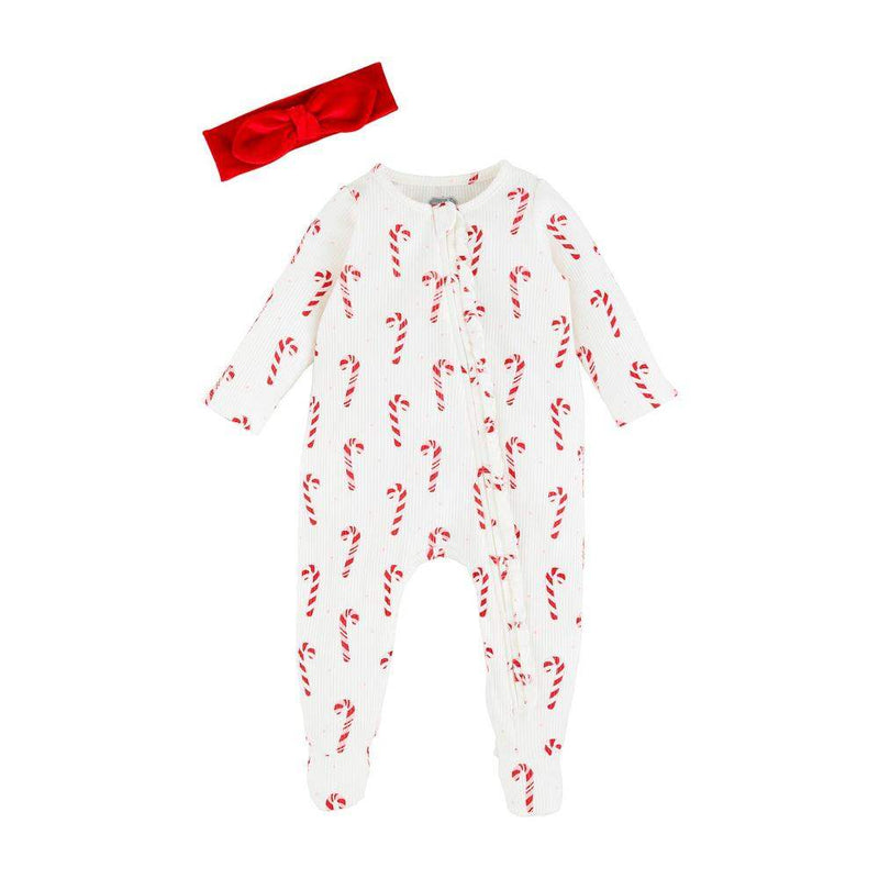 Girl's Candy Cane Sleeper