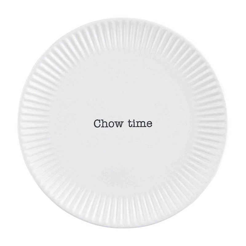 Mud Pie Chow Time Melamine Salad Plate