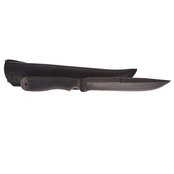 Duneslayer - Black Micarta Handle w/ Vertical Sheath