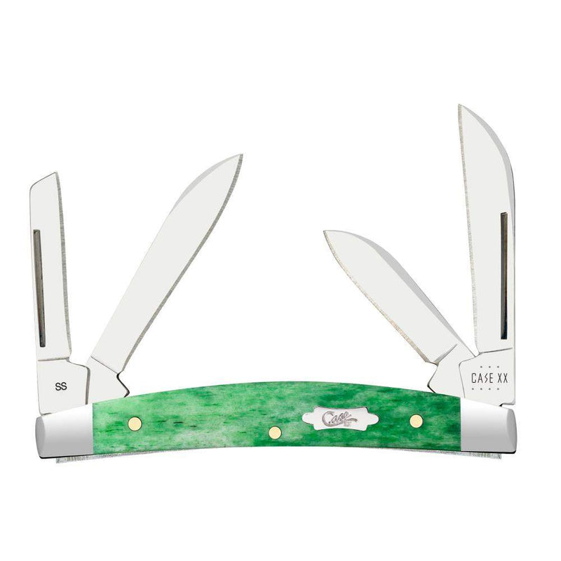 Case Emerald Green Bone Smooth Small Congress (6468 SS)