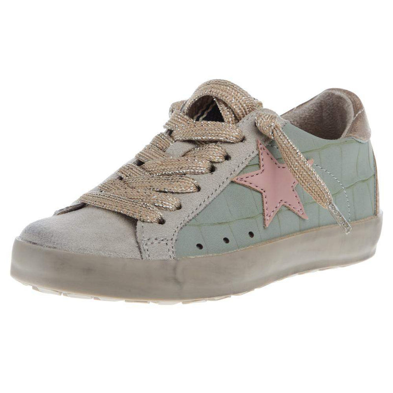 Paula Toddlers Sage Croco Sneaker