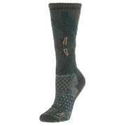 Tucumcari Grey Performance Crew Socks