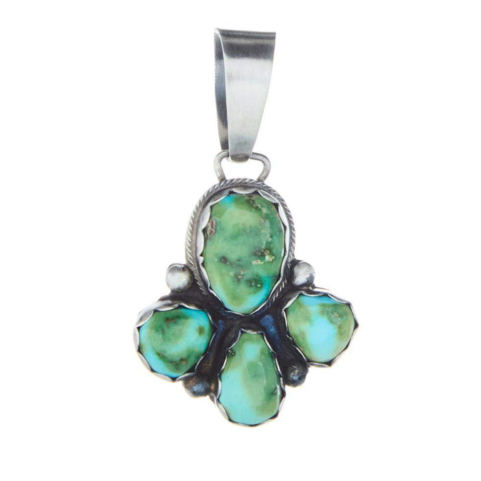 Sterling Silver Turquoise Pendant
