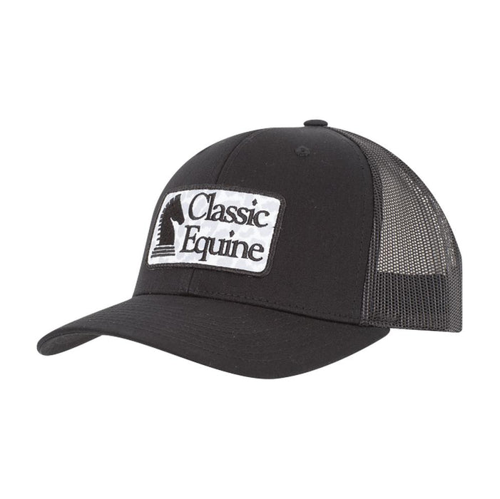 Black Cheetah Patch Logo Cap