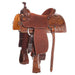 Martin Saddlery Natural Weathered Antique 1/2 Breed Desert Flower Team Roper