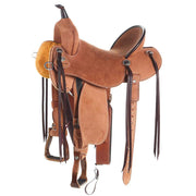 Martin Saddlery Natural Roughout with Strings BTR Barrel Saddle