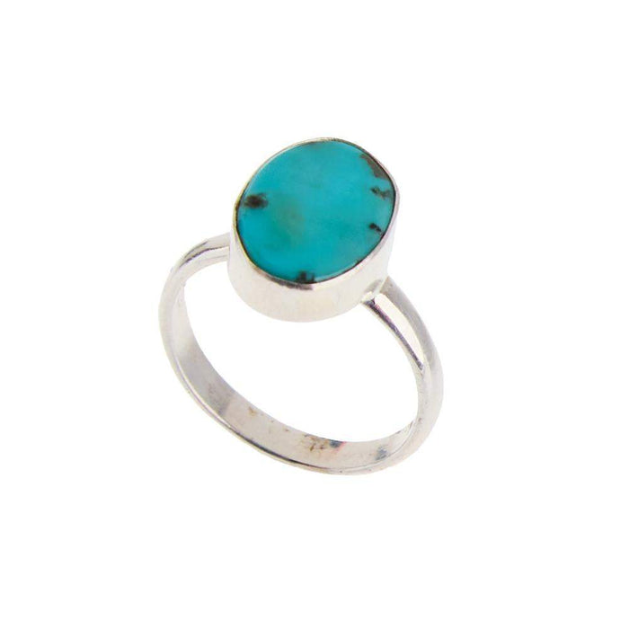 Paige Wallace Small Turquoise Freeform Ring