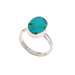 Paige Wallace Small Turquoise Freeform Ring