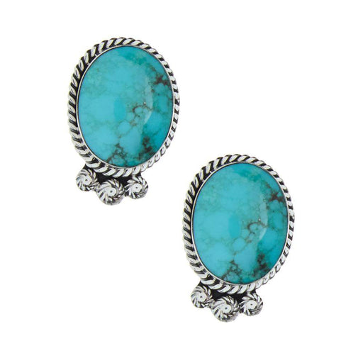 Sterling Silver Turquoise Earrings