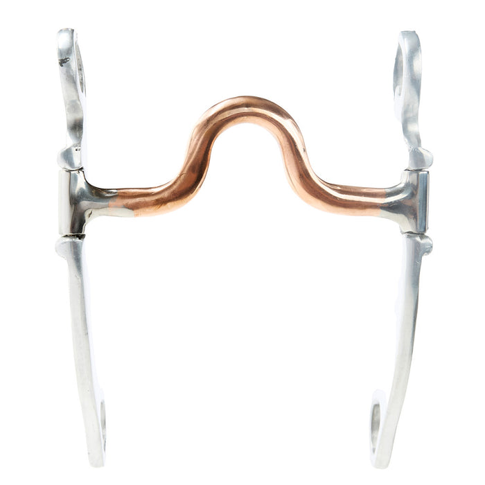 NRS Engraved Aluminum Solid Port Shank Bit