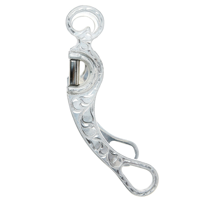 NRS Engraved Aluminum Low Solid Port Shank Bit