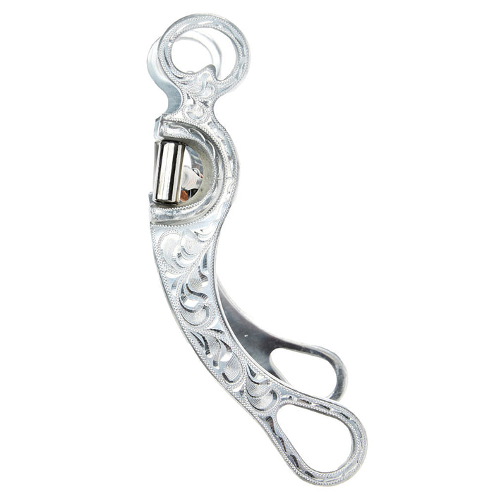 NRS Engraved Aluminum Dog Bone Shank Bit