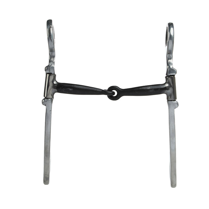 NRS Engraved Aluminum Sweet Iron Snaffle Shank Bit