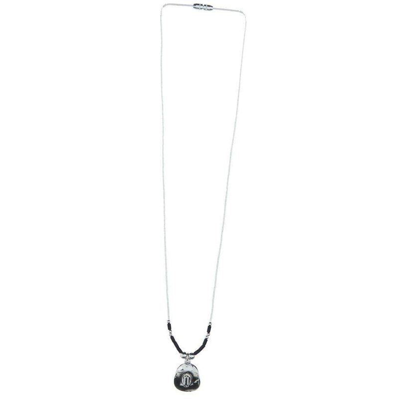 Sterling Silver Cowboy Hat Necklace