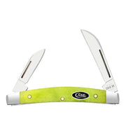 XX Small Congress Smooth Green Apple Bone Pocket Knife CA53032