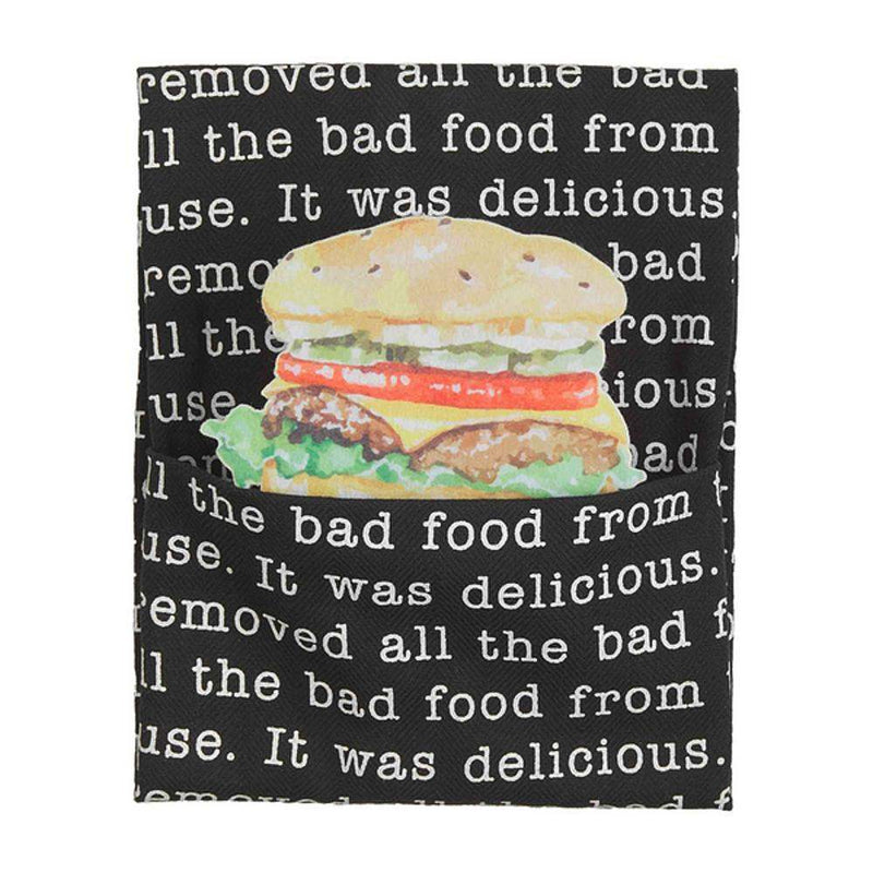 Burger Sponge and Towel Set