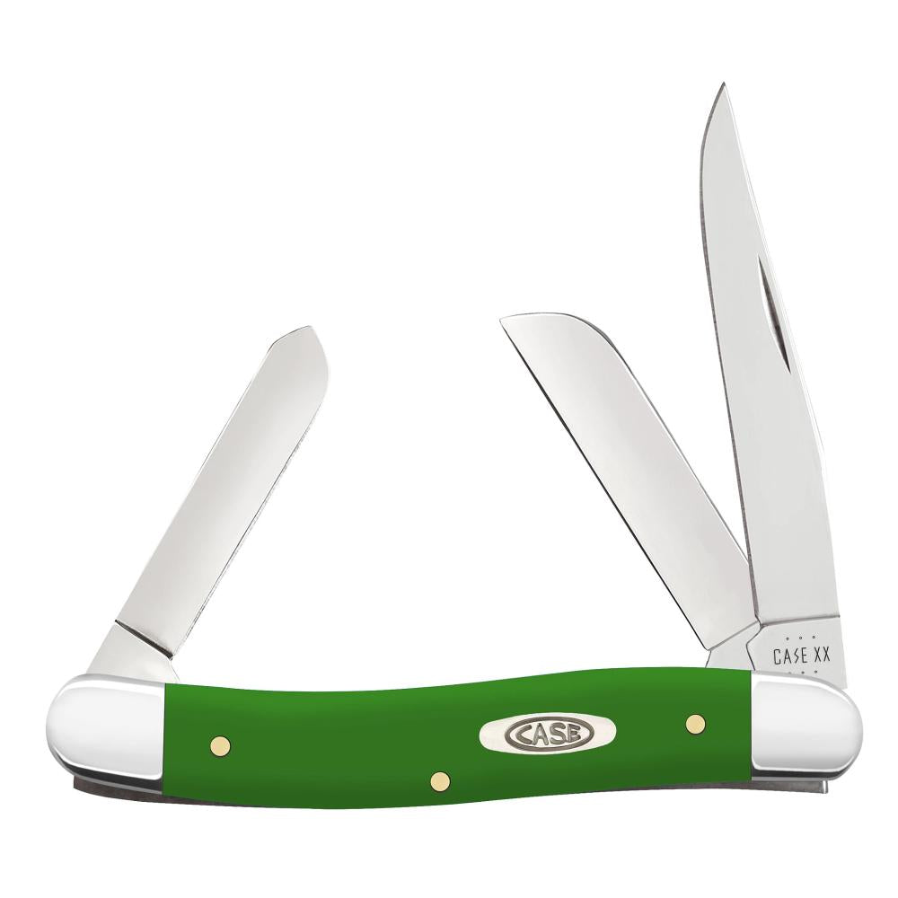 Case Green Synthetic Smooth Medium Stockman (4318 SS)