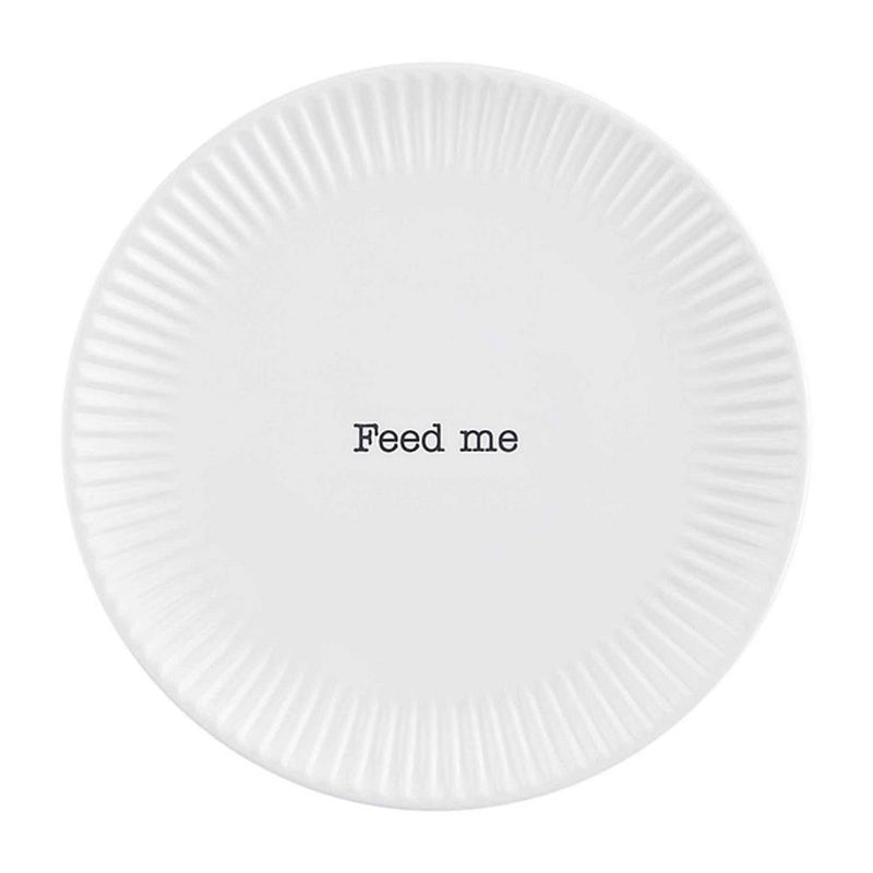 Feed Me Melamine Salad Plate