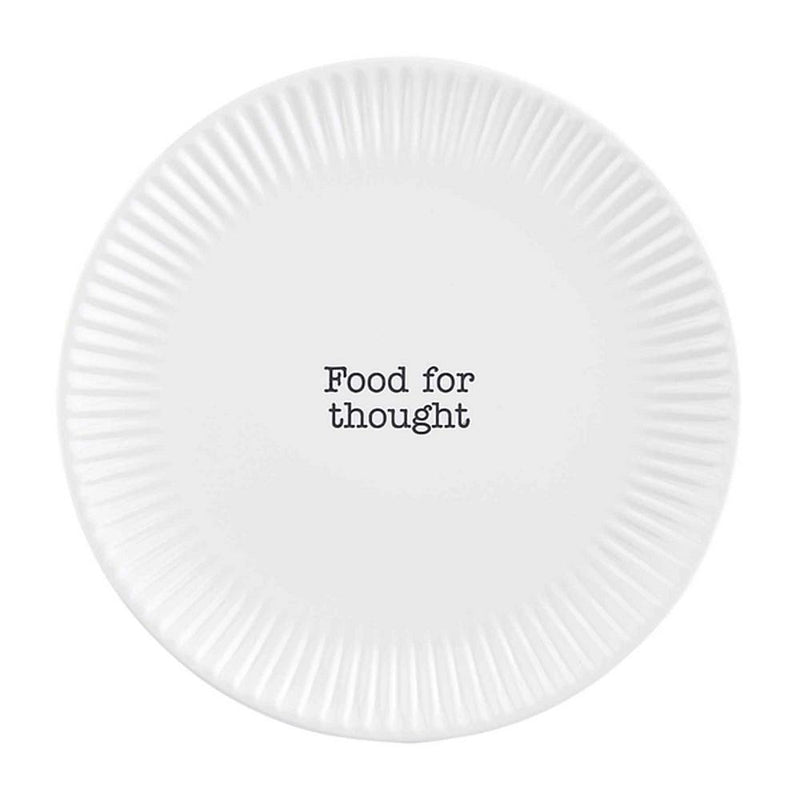Food For Thought Melamine Salad Plate