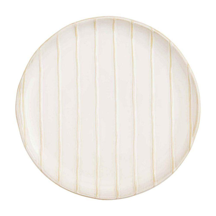 Mud Pie Lines Stoneware Salad Plate