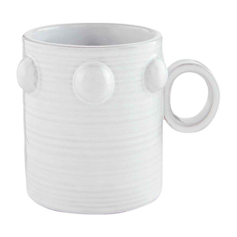 Mud Pie Top Row Beaded Mug